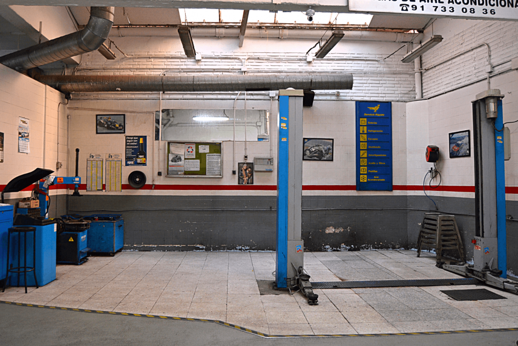 taller mecánico garaje jmg