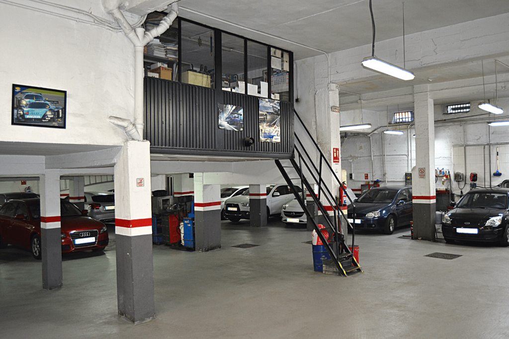 taller mecánico garaje jmg